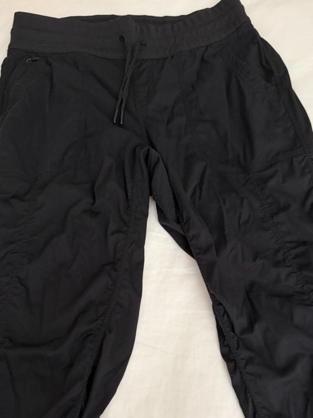 The North Face Women's Black Jogger Drawstring Hiking Outdoor Pants Size L